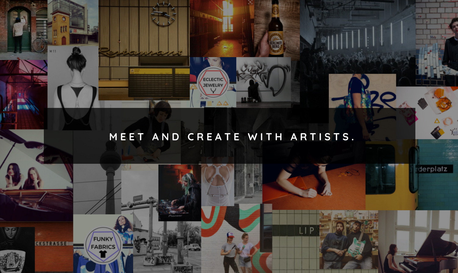 Meet local artists in their private homes, ateliers and workspaces all over Portugal. Create with them your unique piece of art.