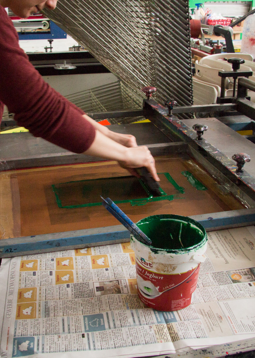 "Screen Print Your Own Textile Designs" Workshop with Julie in Berlin, Germany