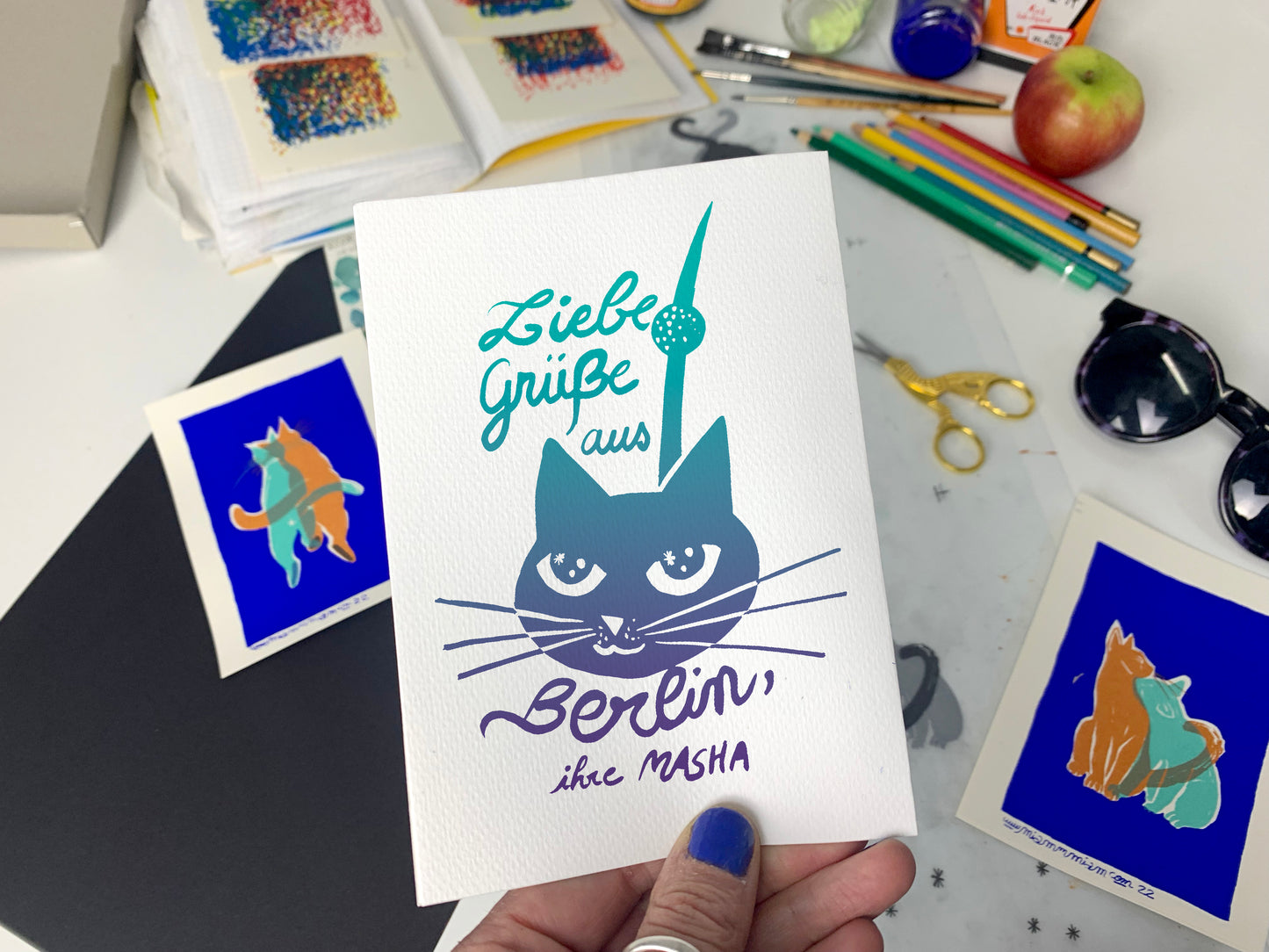 "Become a Screen Print Expert from A to Z" Workshop - in Berlin, Germany, with Julie