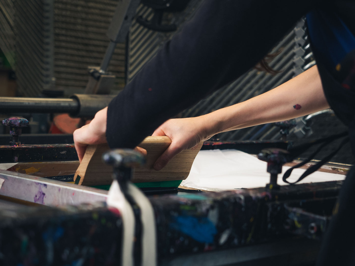 "Become a Screen Print Expert from A to Z" Workshop - in Berlin, Germany, with Julie