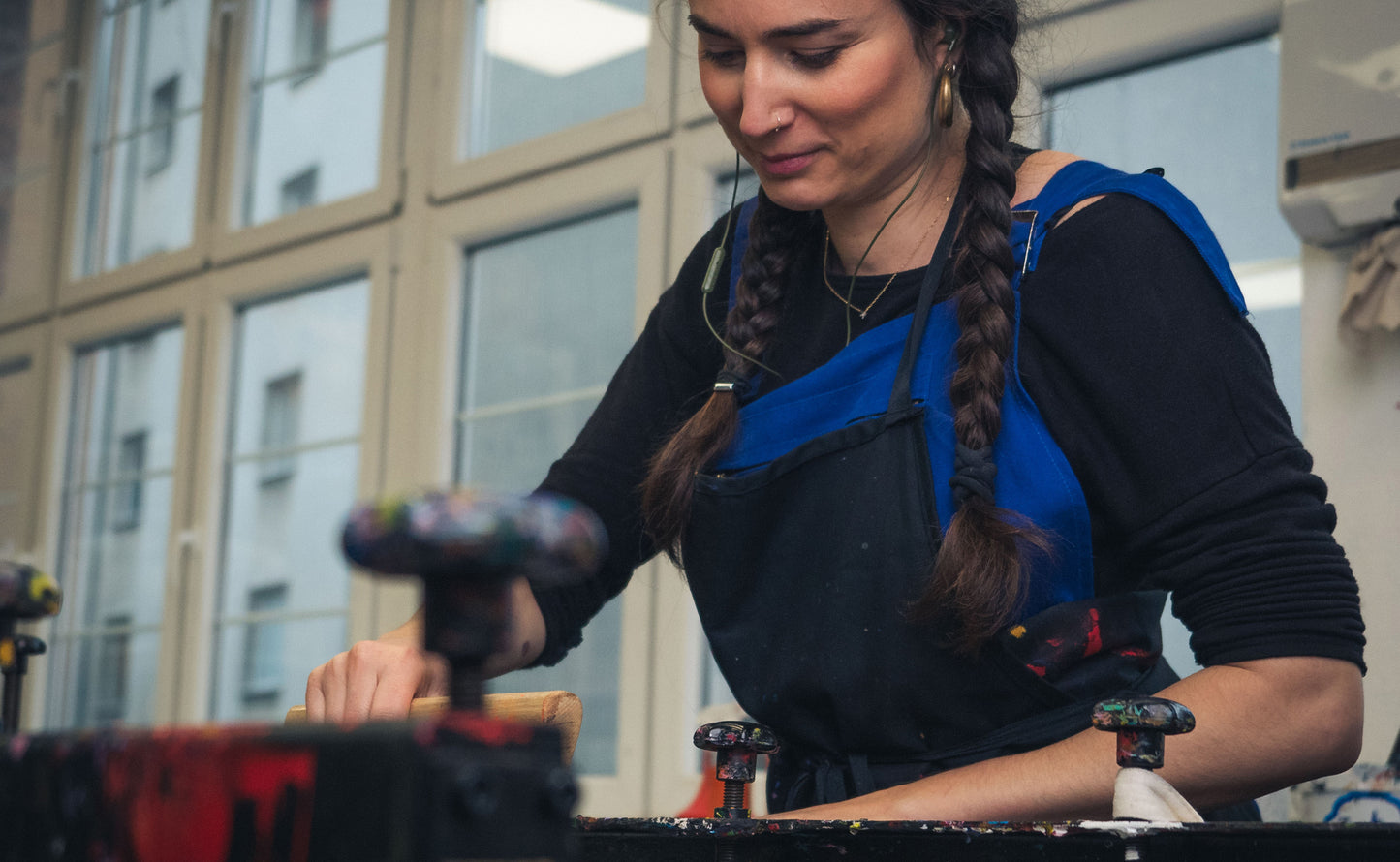 "Screen Print Your Own Textile Designs" Workshop with Julie in Berlin, Germany