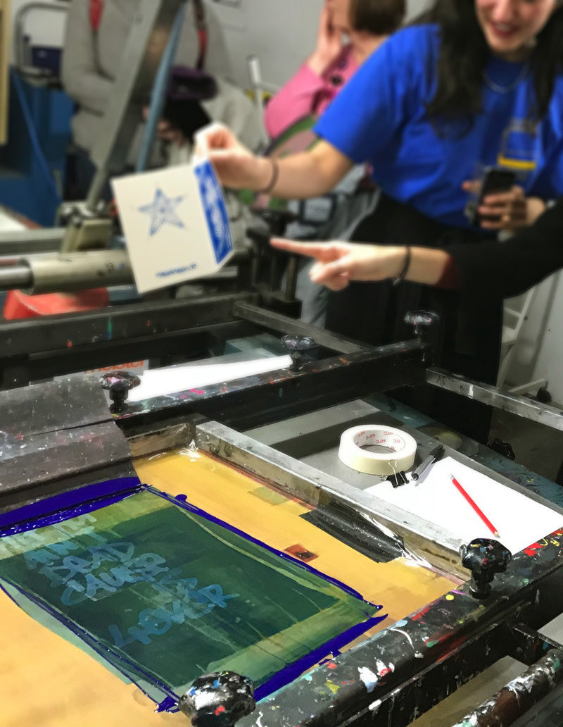 "Screen Print Your Own Textile Designs" Workshop with Julie in Berlin, Germany