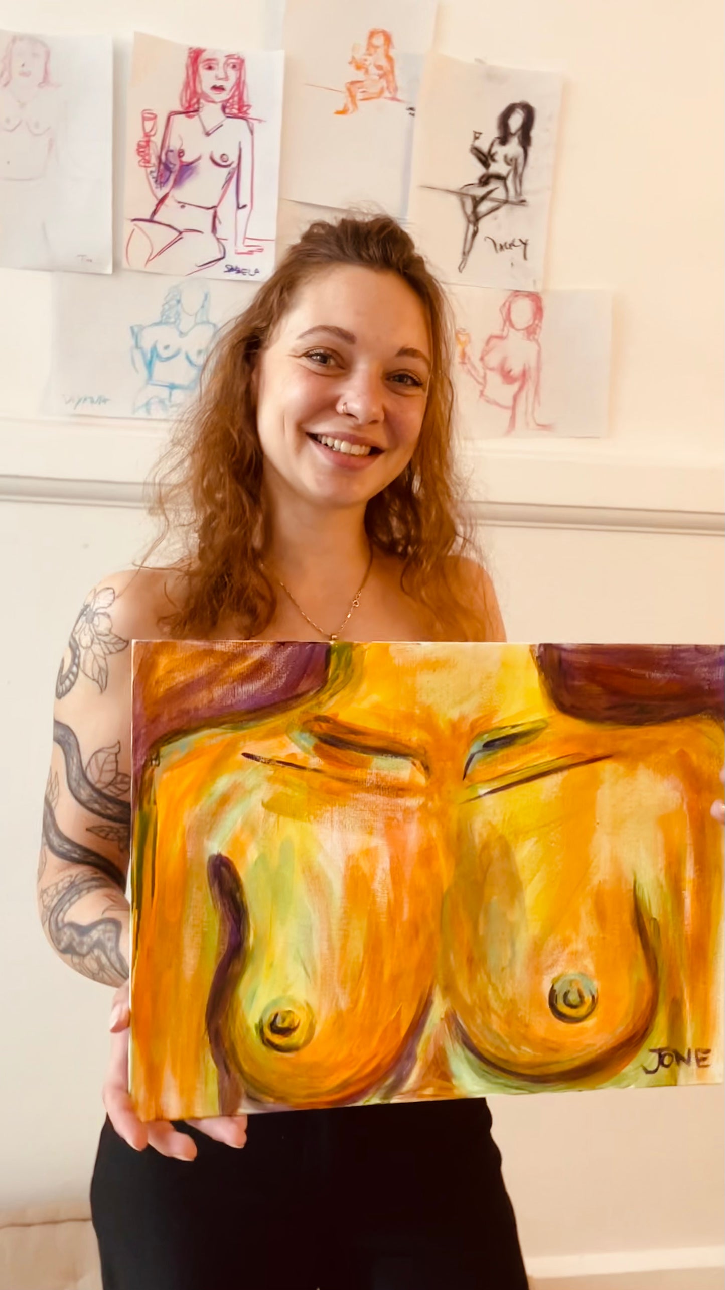 Self-Love through Breast Portraiture Workshop with Sabela in Hamburg, Germany by subcultours
