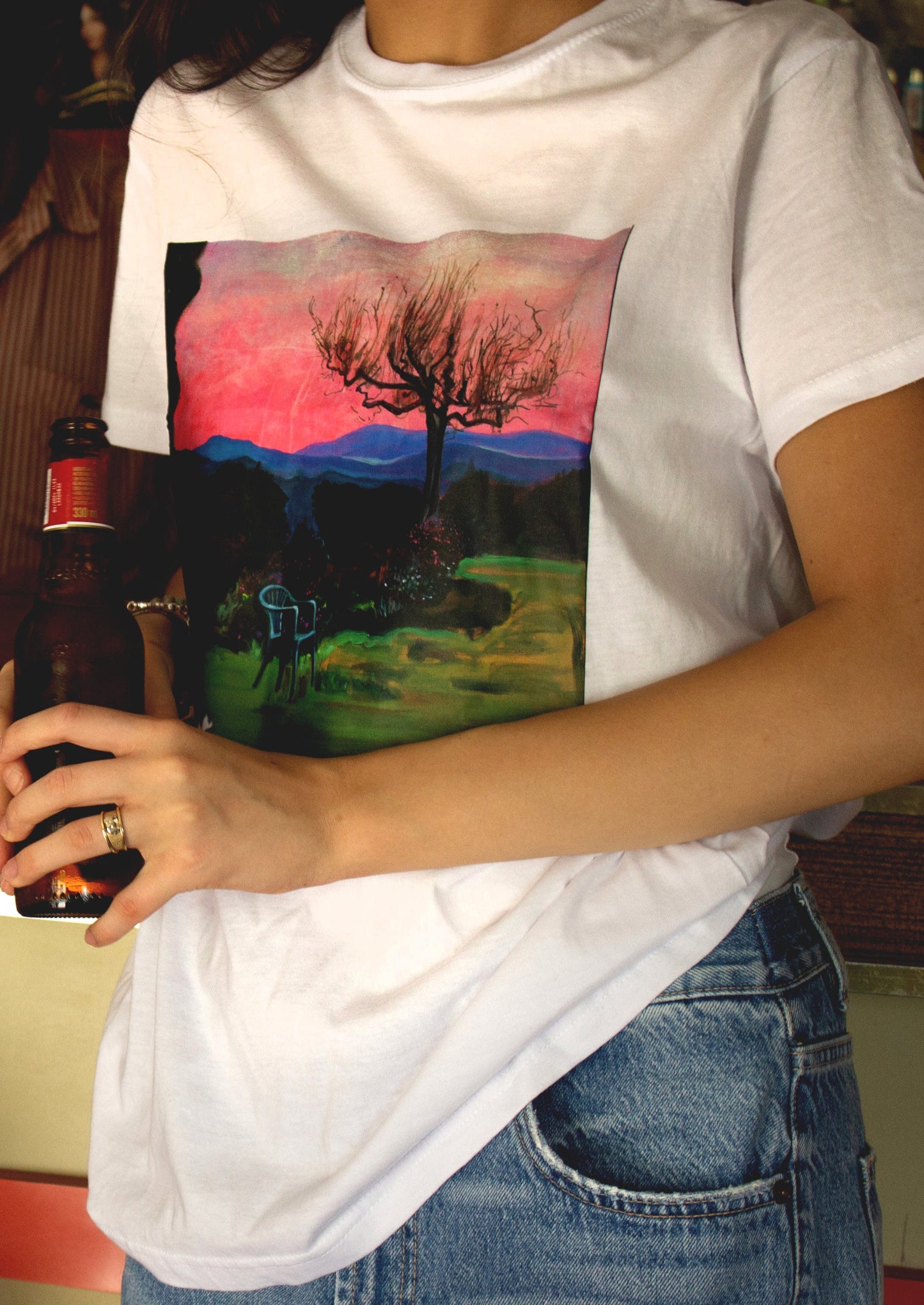 "Sozinho" T-Shirt by Zuzanna Hope