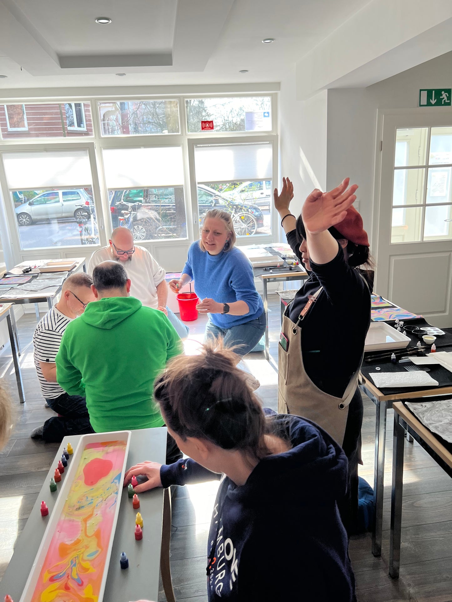 Suminagashi Art Experience Workshop mit Hailey in Hamburg, Deutschland