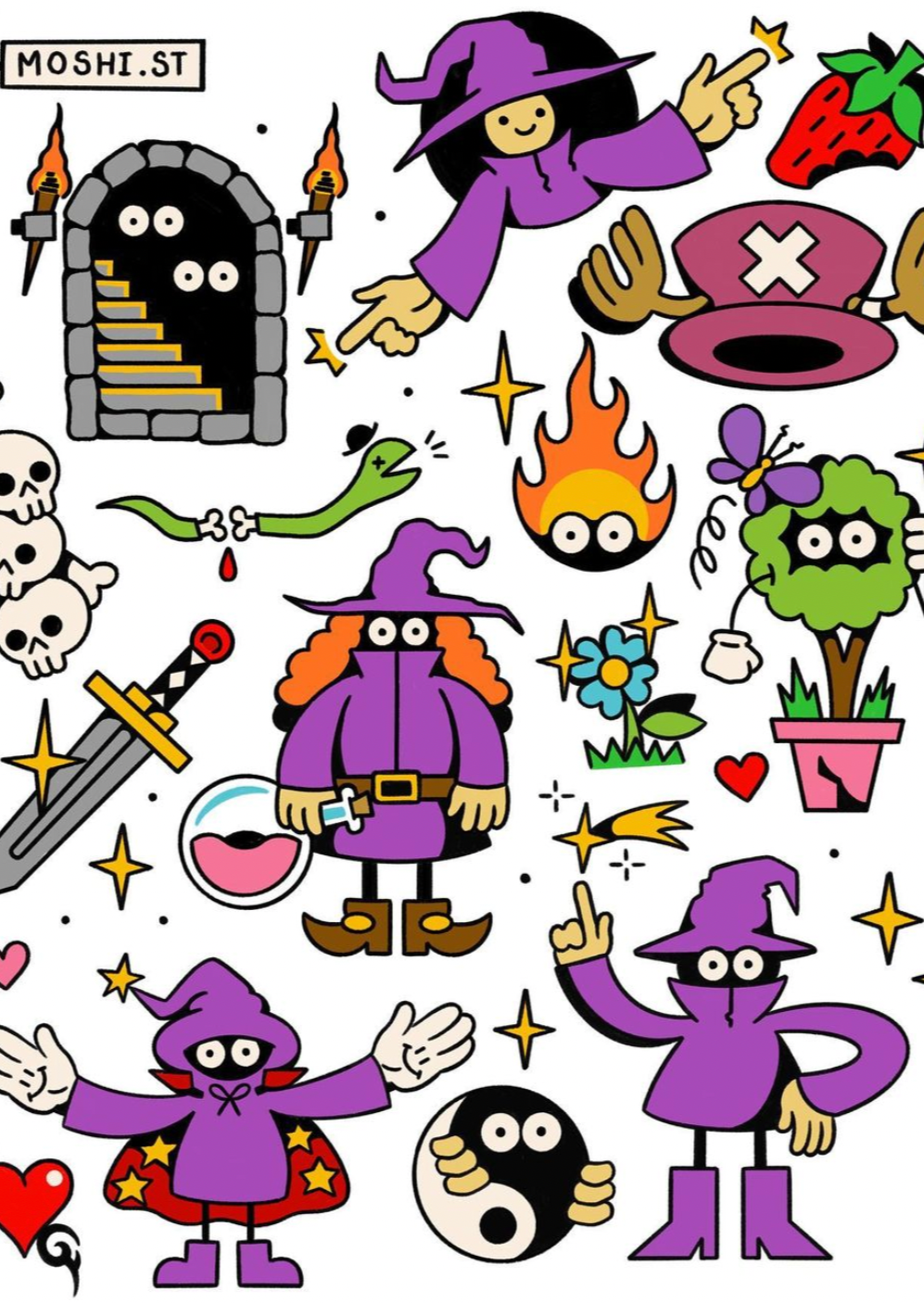 Tattoo Workshop "Learning Handpoke" with Moshi in Barcelona, Spain by subcultours