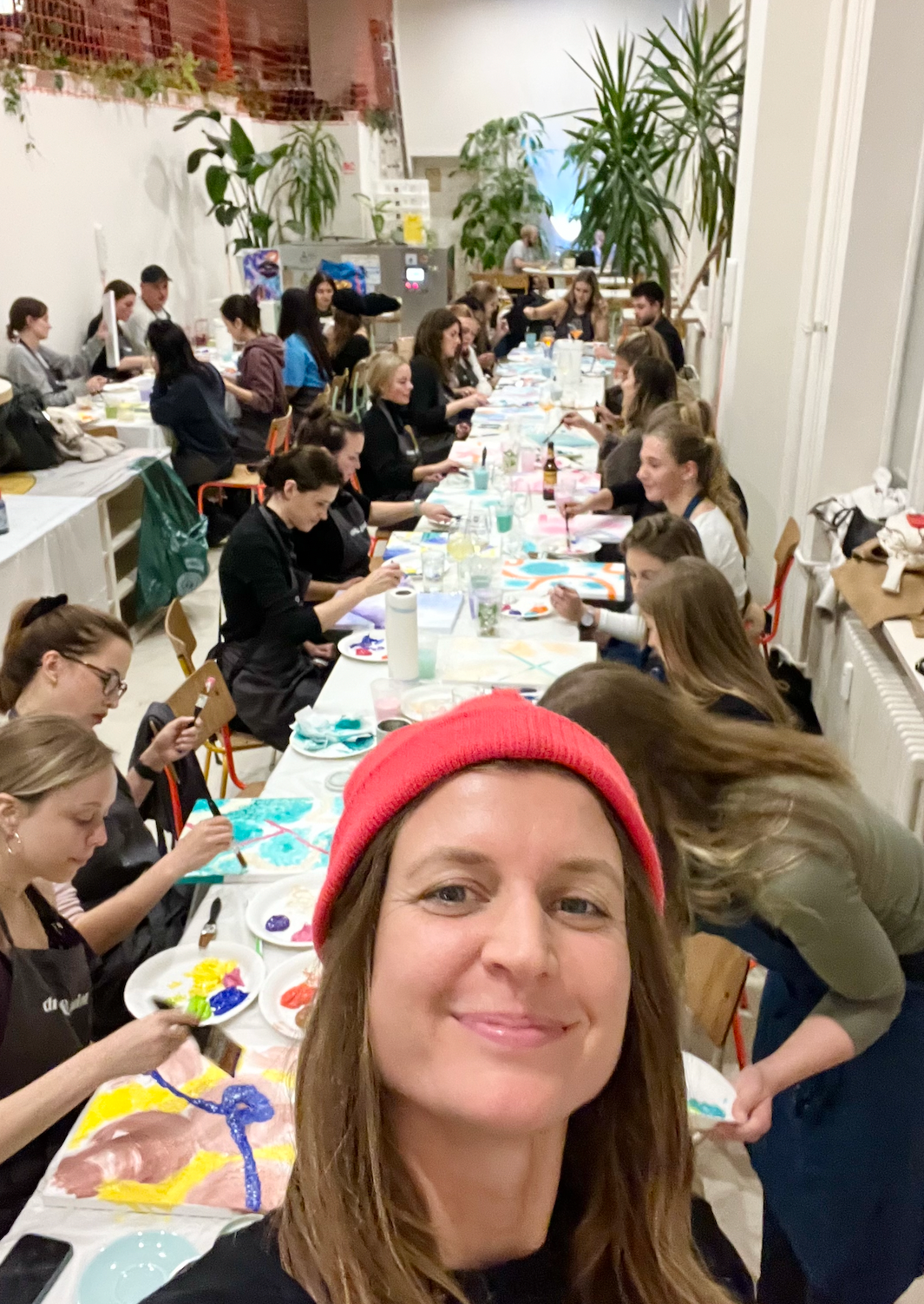 Team Building Painting Workshop "Emotional, Abstract Art" with Kat in Berlin, Germany by subcultours