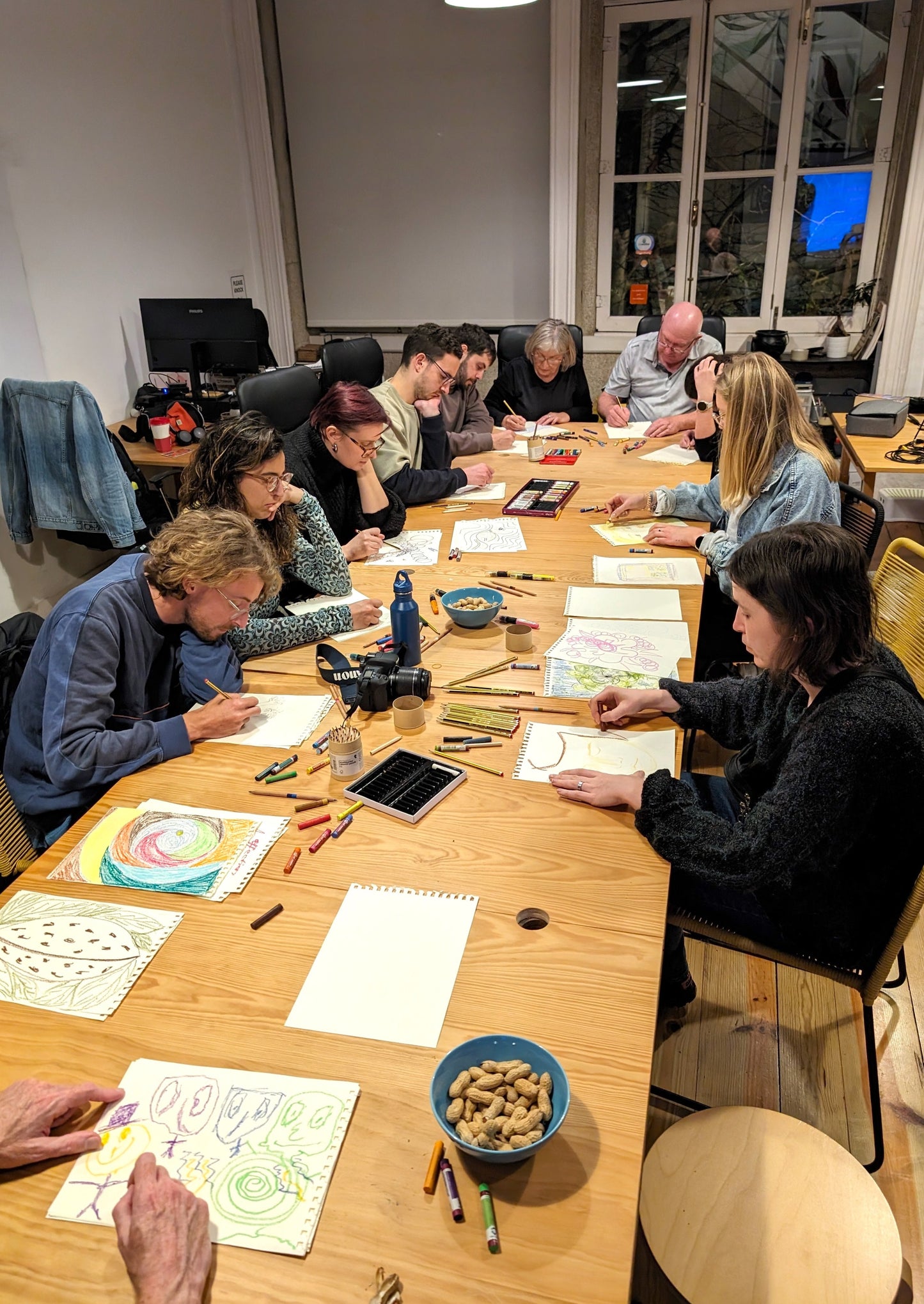 Team Building Painting Workshop "Expand Your Notions Of Creativity" with Charlie in Porto, Portugal by subcultours