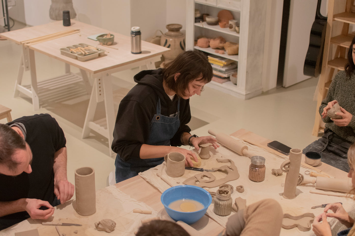 Team Building Pottery Workshop with Barsega Studio in Berlin, Germany by subcultours