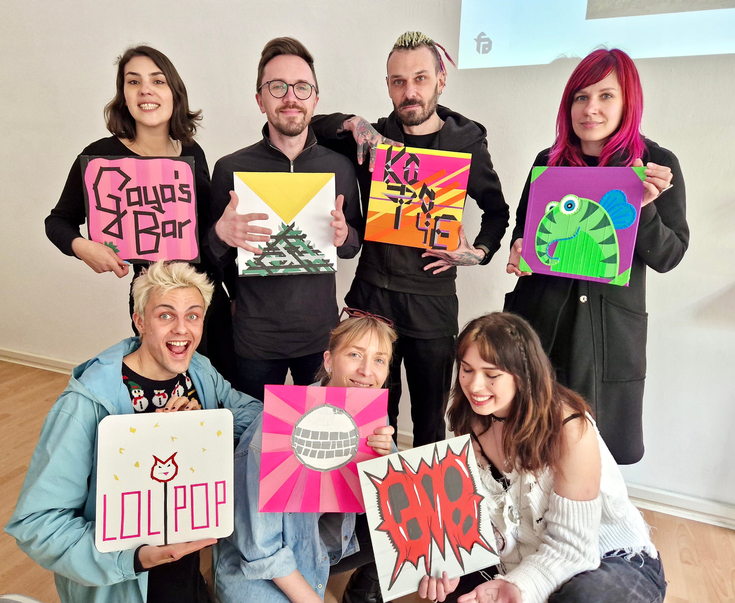 "Tape Art, Techno and Wine" Evening Workshop in Berlin, Deutschland