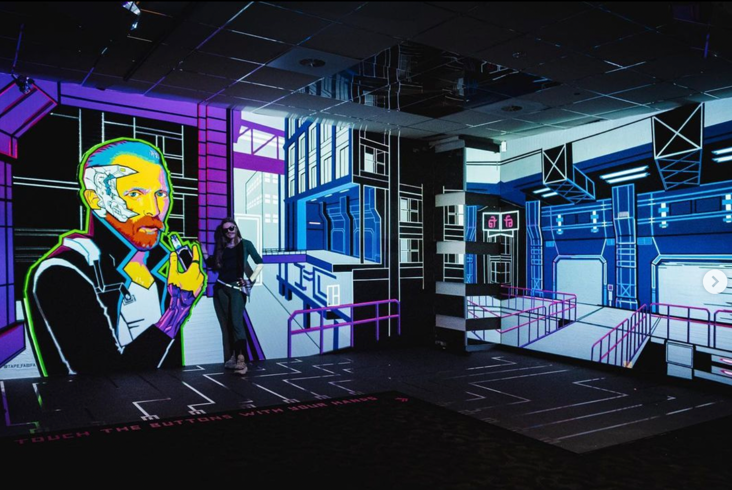 "Tape Art, Techno and Wine" Evening Workshop in Berlin, Deutschland