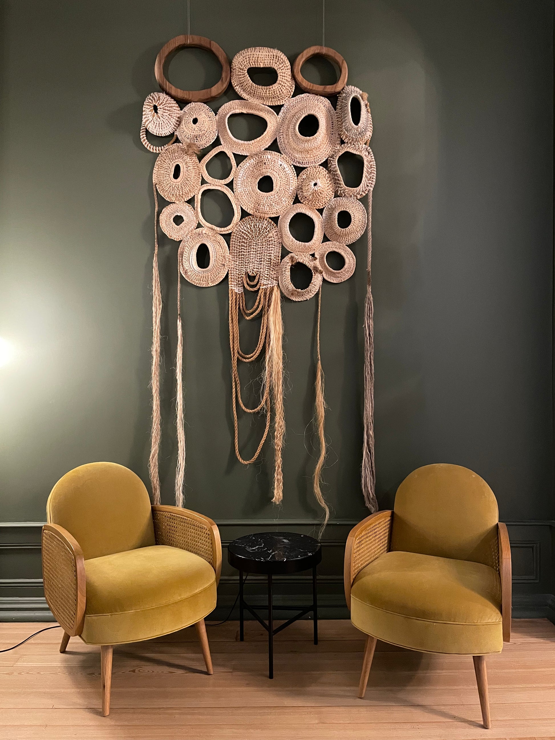 Textile Basketry Workshop with Maria in Lisbon, Portugal, by subcultours, studio