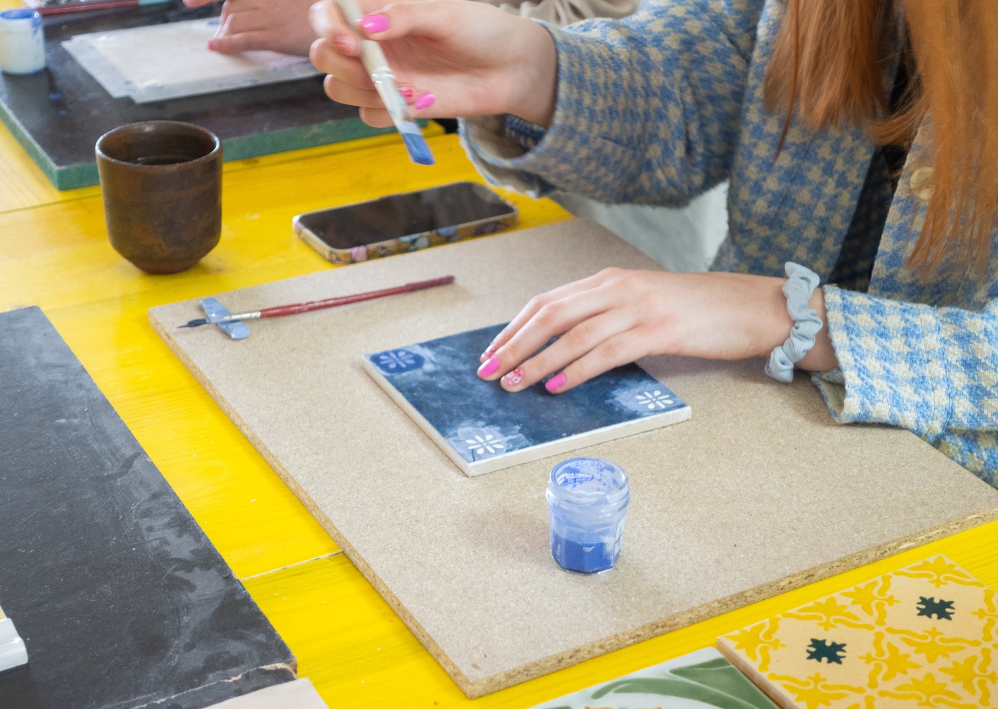 Tile Painting Workshop "Porto Tiles and Tea" with Francisco in Porto, Portugal by subcultours