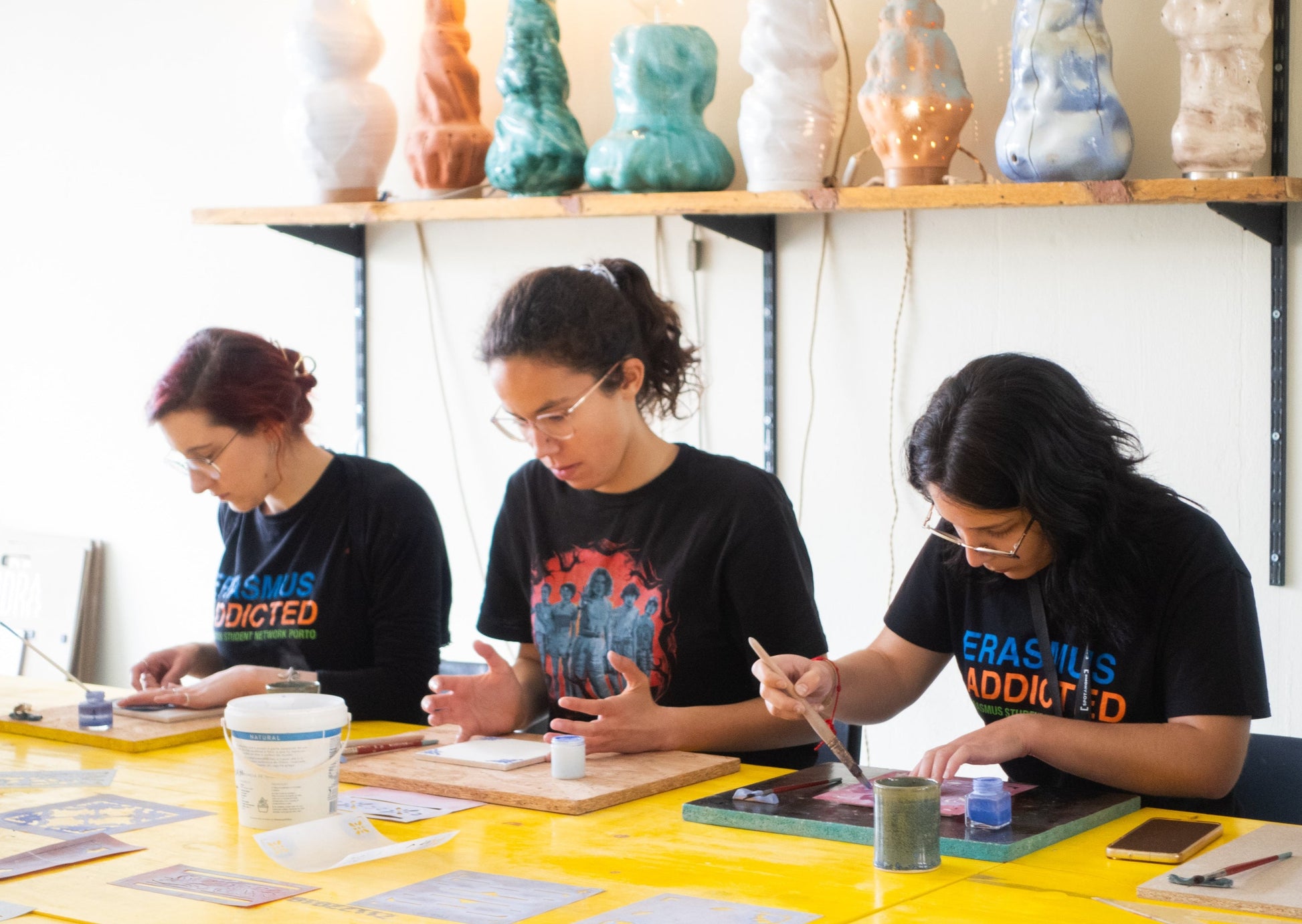 Tile Painting Workshop "Porto Tiles and Tea" with Francisco in Porto, Portugal by subcultours