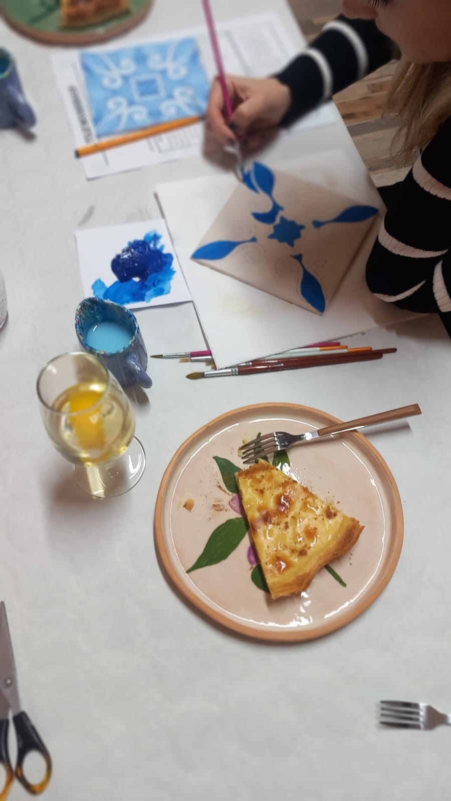 Tile Painting Workshop with Daniela and Team in Porto, Portugal