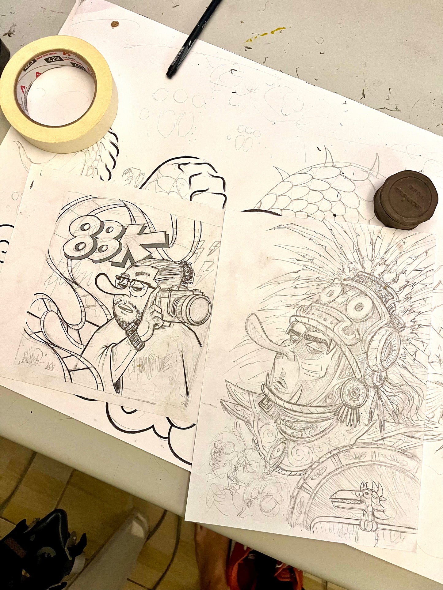 Urban Art and Graffiti Workshop with Jean Poul in Rio de Janeiro, Brazil, by subcultours