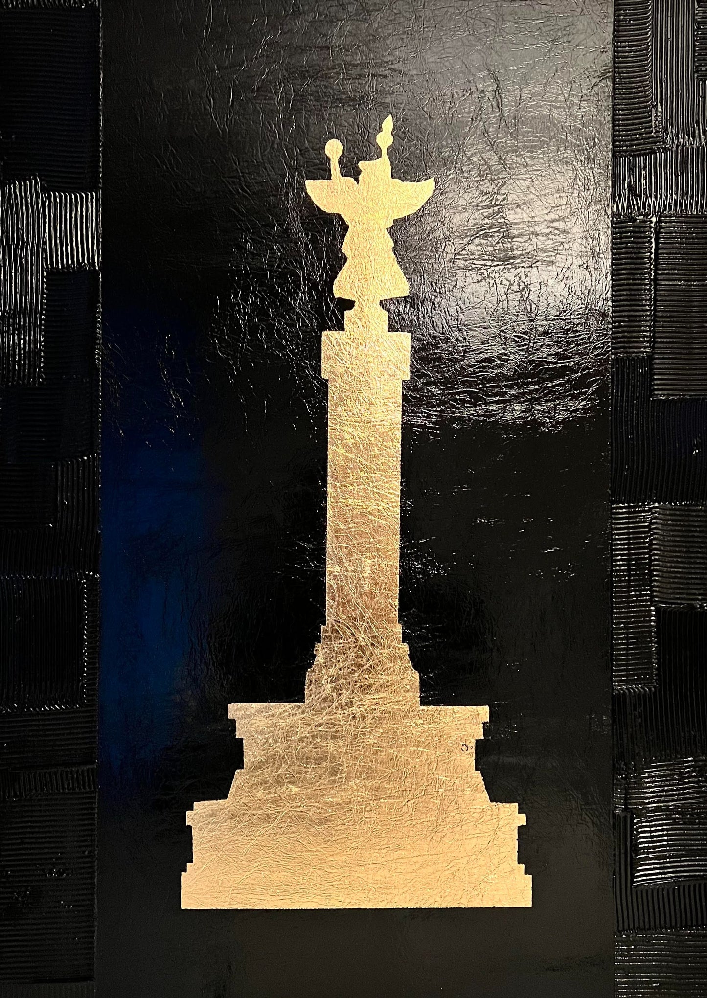 "Victory Column" Artwork by Nyra Turkmani