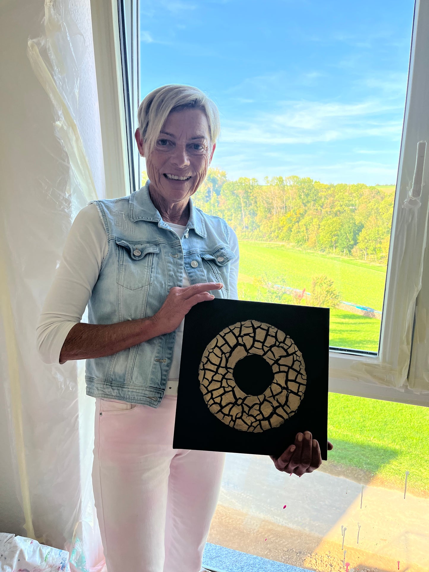 "What you see is what you get" Painting Workshop with Janine in Bietigheim-Bissingen, Germany