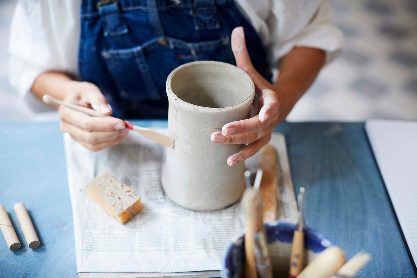 "Wheel Throwing or Hand Building" Ceramic Workshop with Tiziana in Berlin, Germany
