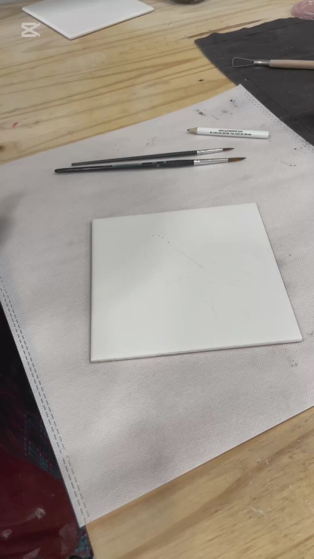 Portuguese Tile Painting Workshop with Carla in Faro, Algarve, Portugal, by subcultours, how to video