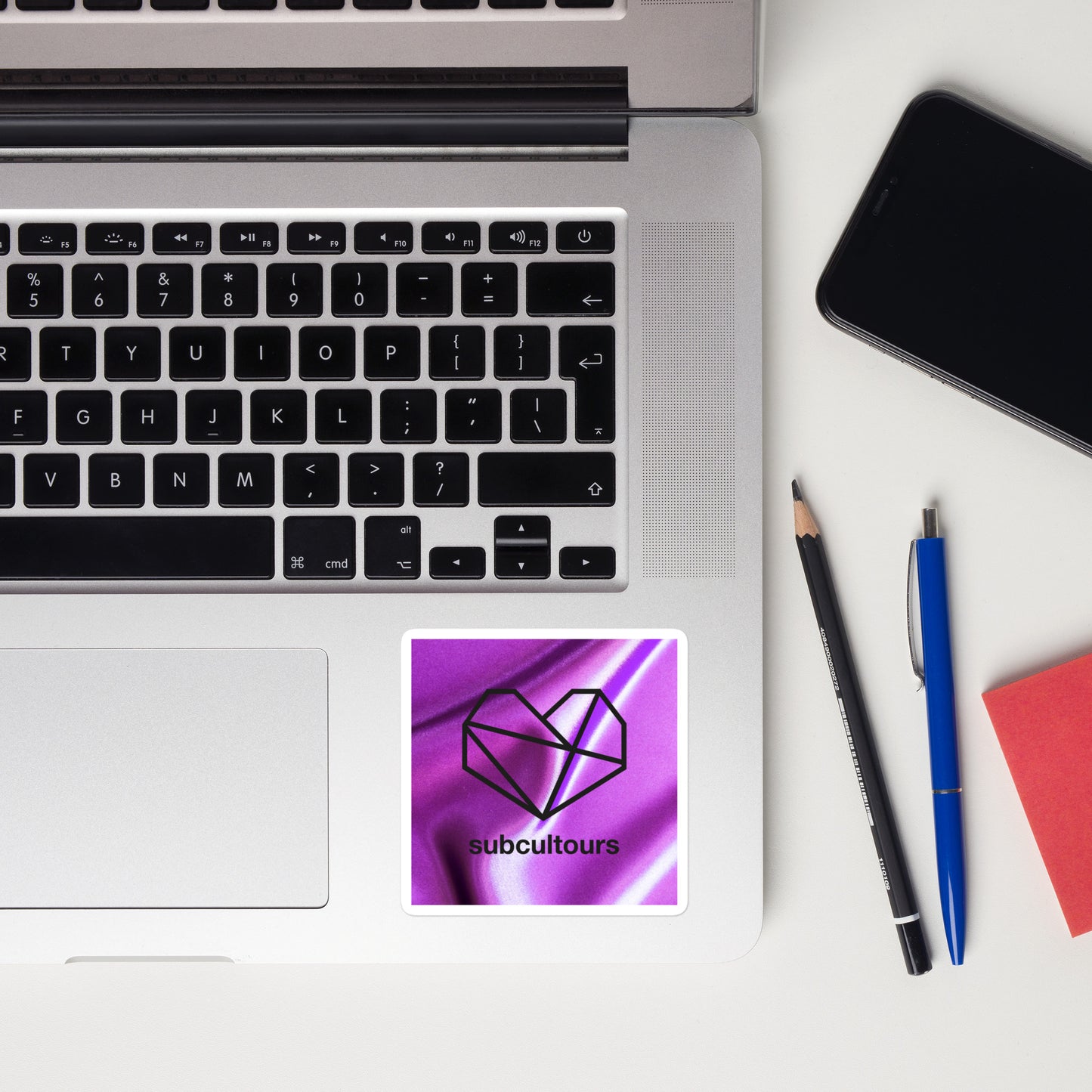 subcultours stickers purple shiny silk, by subcultours 3