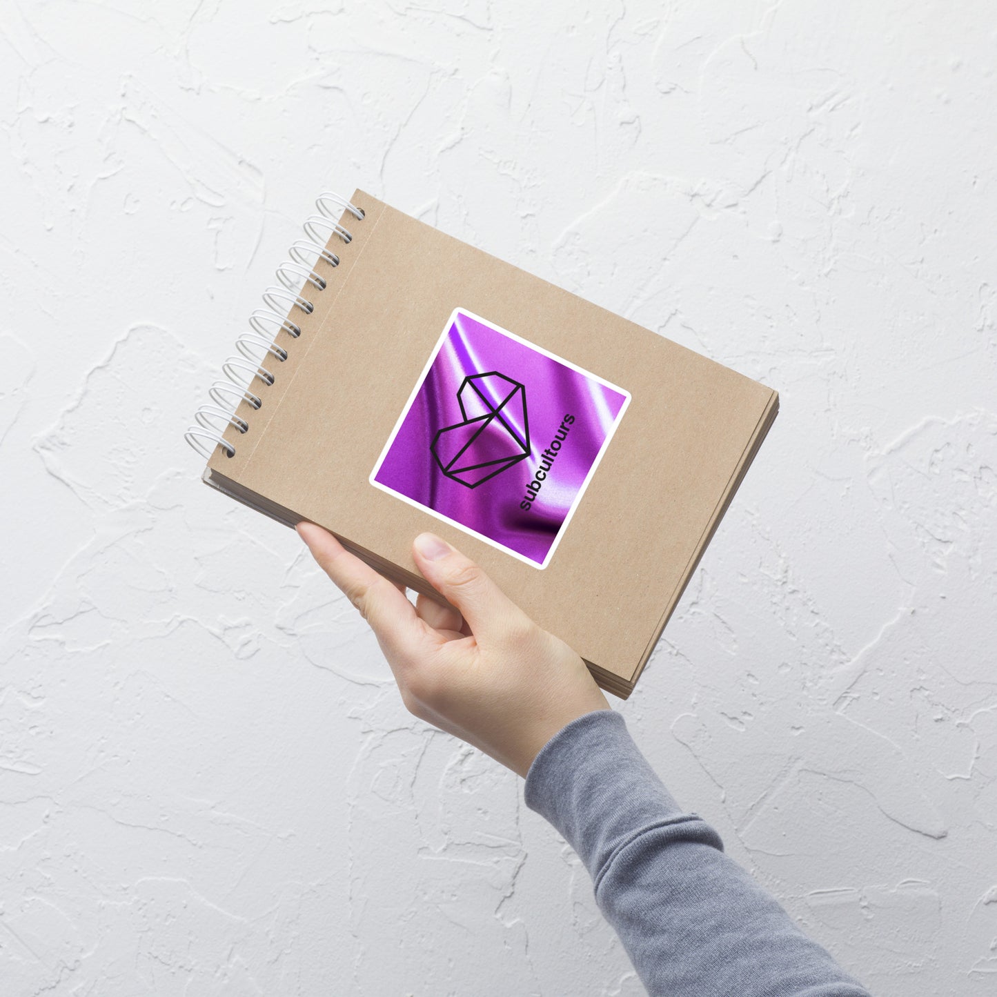 subcultours stickers purple shiny silk, by subcultours 4