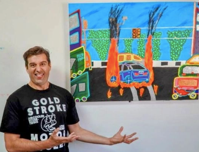 "The Self-Taught Art" Painting Workshop with Charlie in Porto, Portugal by subcultours