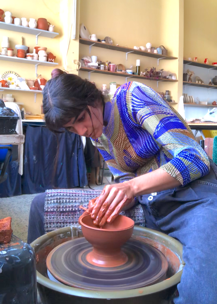 Clay Session Workshop with Margarida in Caldas da Rainha, Portugal by subcultours