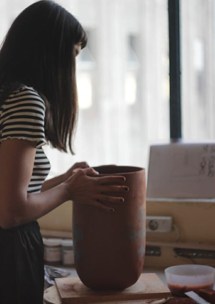 Clay Session Workshop with Margarida in Caldas da Rainha, Portugal by subcultours