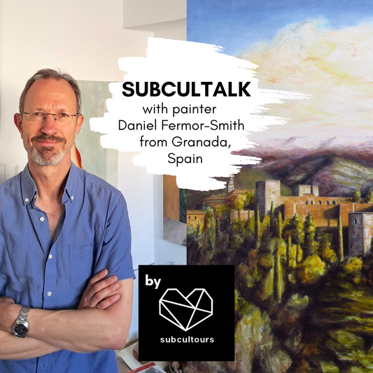 subcultalk with painter Daniel Fermor-Smith from Granada, Spain