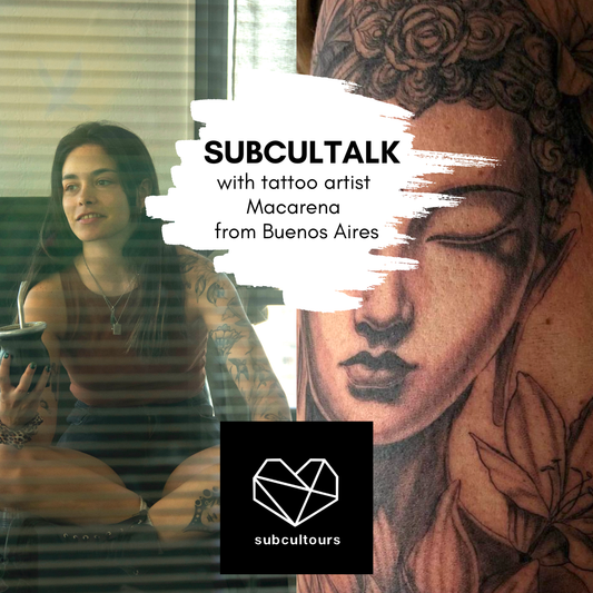 subcultalk with tattoo artist Macarena from Buenos Aires, Argentina