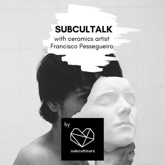 subcultalk with ceramic artist Francisco Pessegueiro in Porto, Portugal