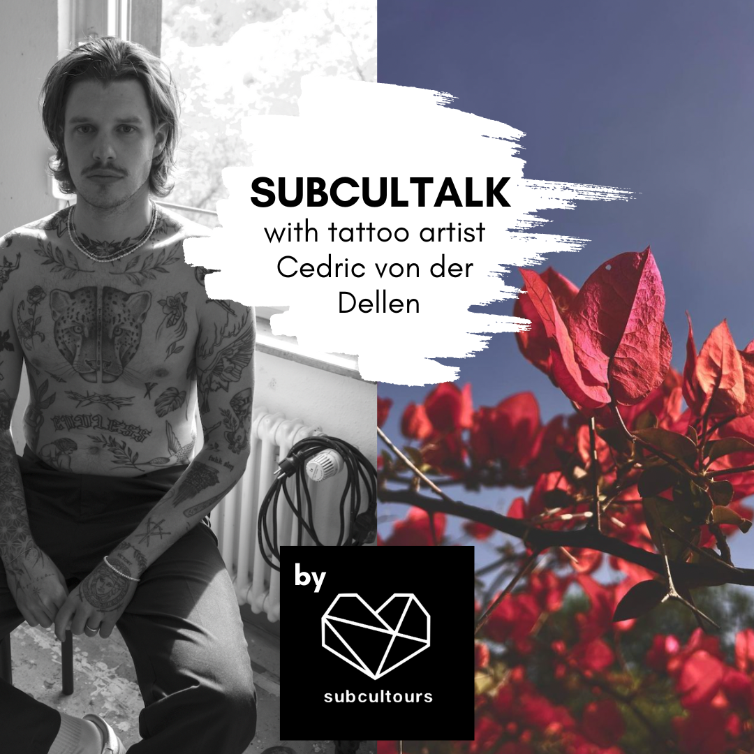 Delllen subcultalk with tattoo artist Cedric von der Dellen from Munich, Germa ...