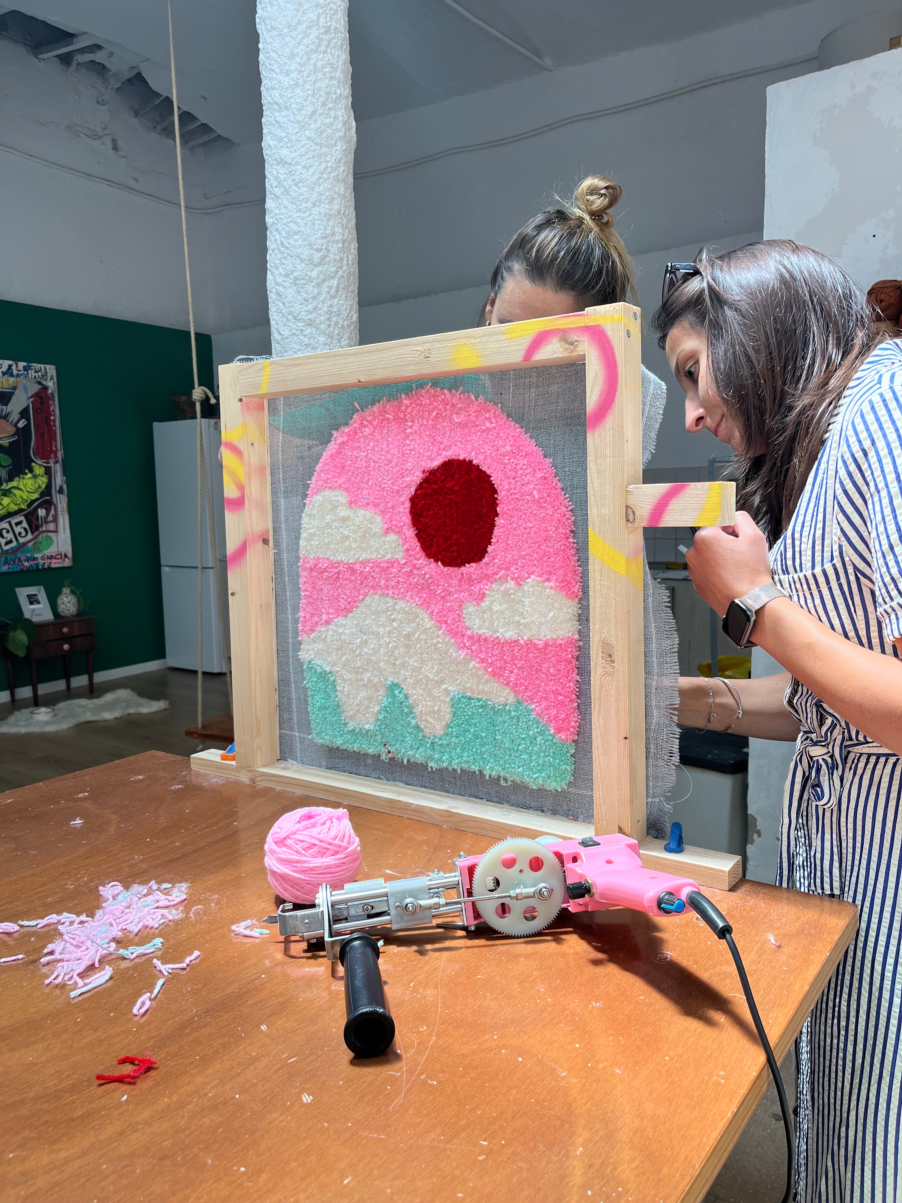 4 hours - Tufting Workshop