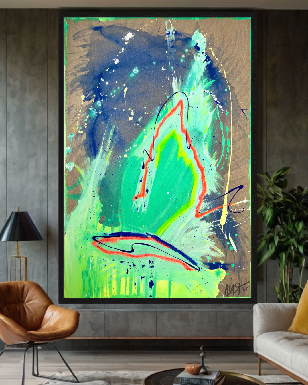 Private Psychedelic Painting Sunset Session with Kat  in Berlin, Germany