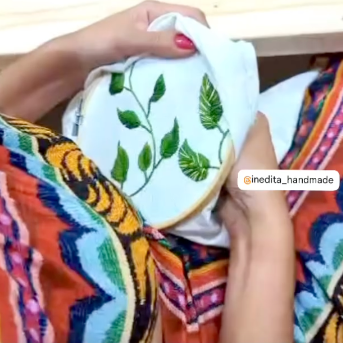 3D Embroidery Workshop "Volumes and Textures – Level 2" with Flávia in Loulé, Algarve, Portugal