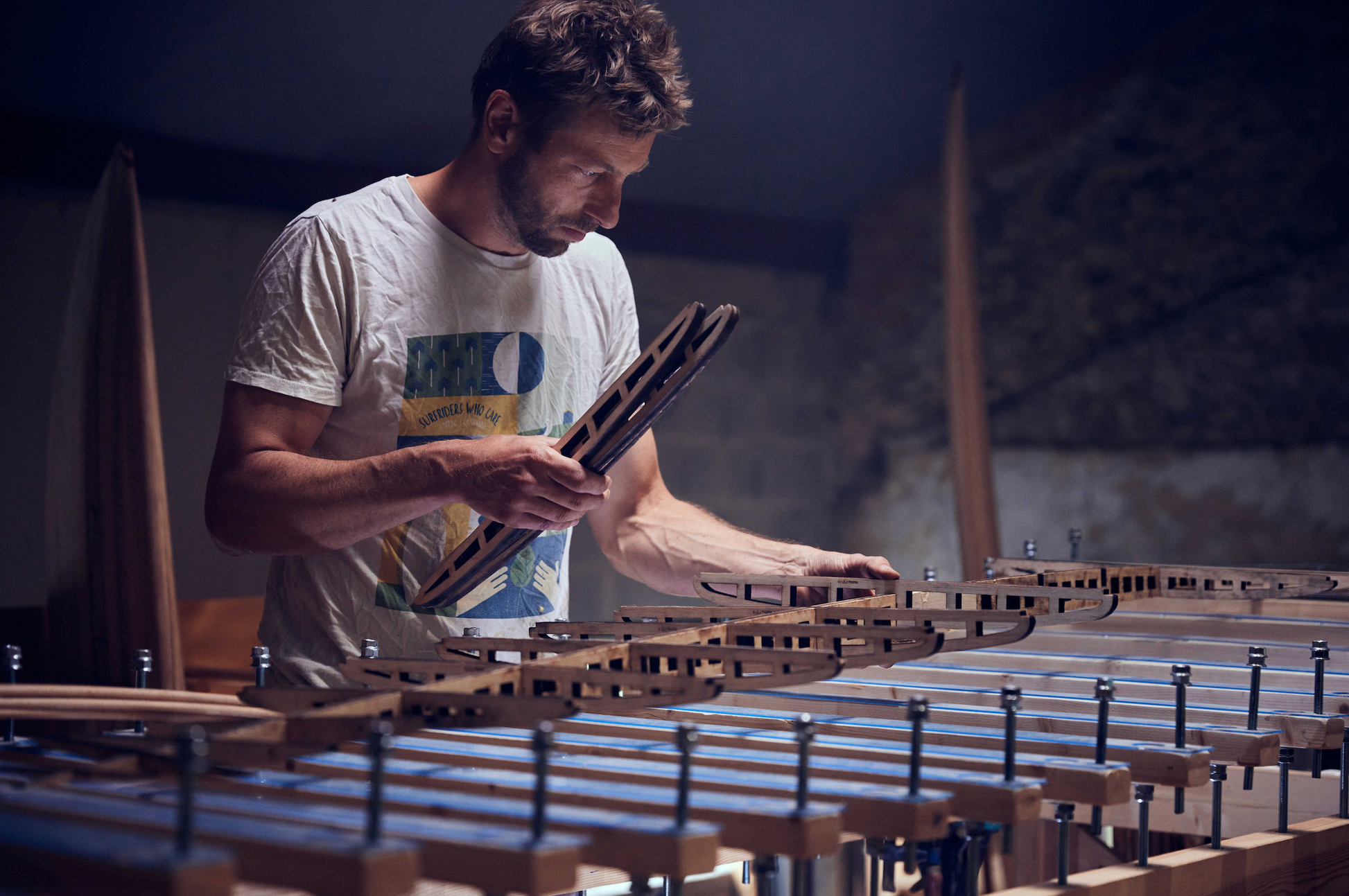 7-Day Wooden Surfboard Building Workshop with Stefan in Loredo, Cantabria, Spain by subcultours