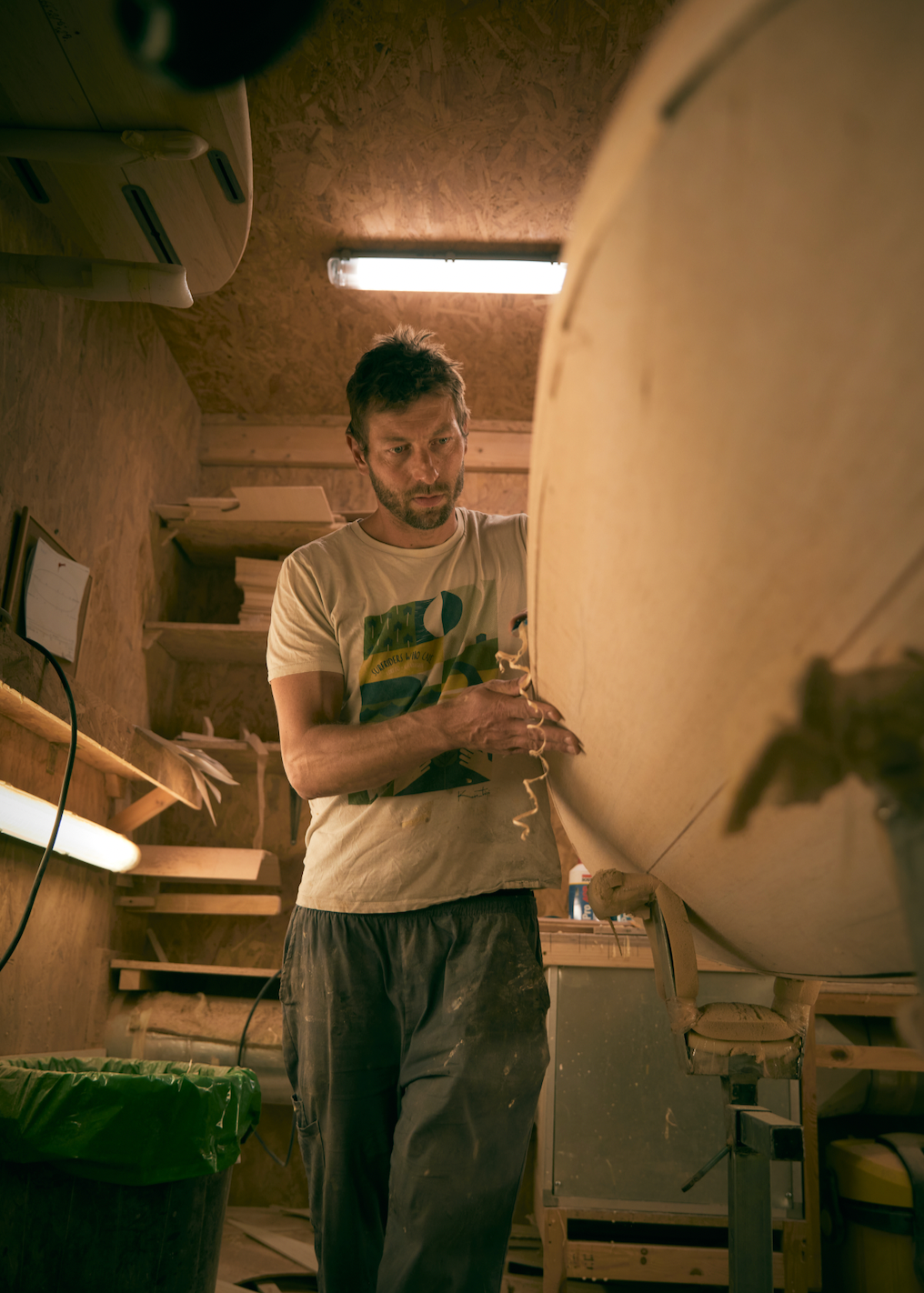 7-Day Wooden Surfboard Building Workshop with Stefan in Loredo, Cantabria, Spain by subcultours