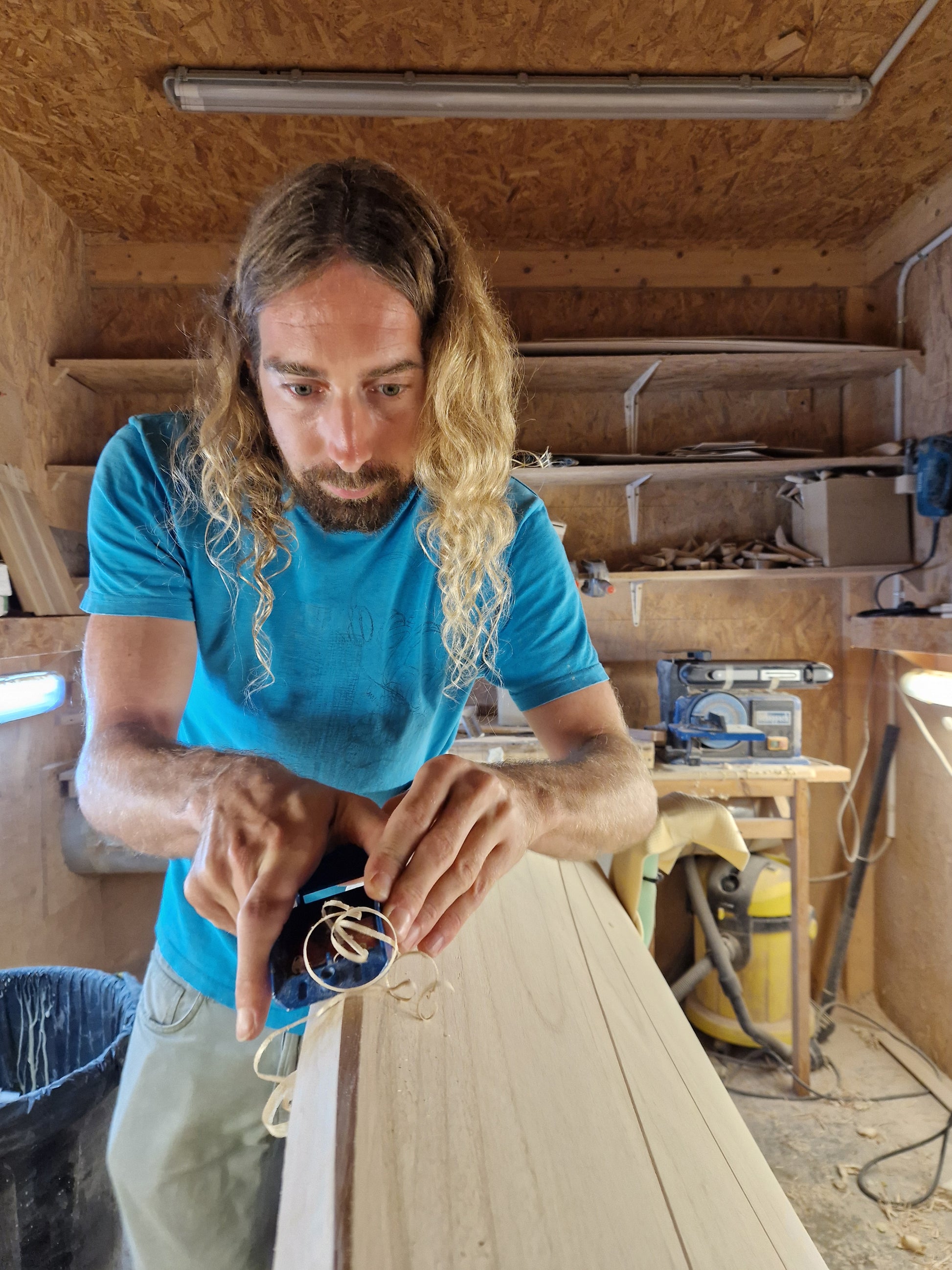 7-Day Wooden Surfboard Building Workshop with Stefan in Loredo, Cantabria, Spain by subcultours