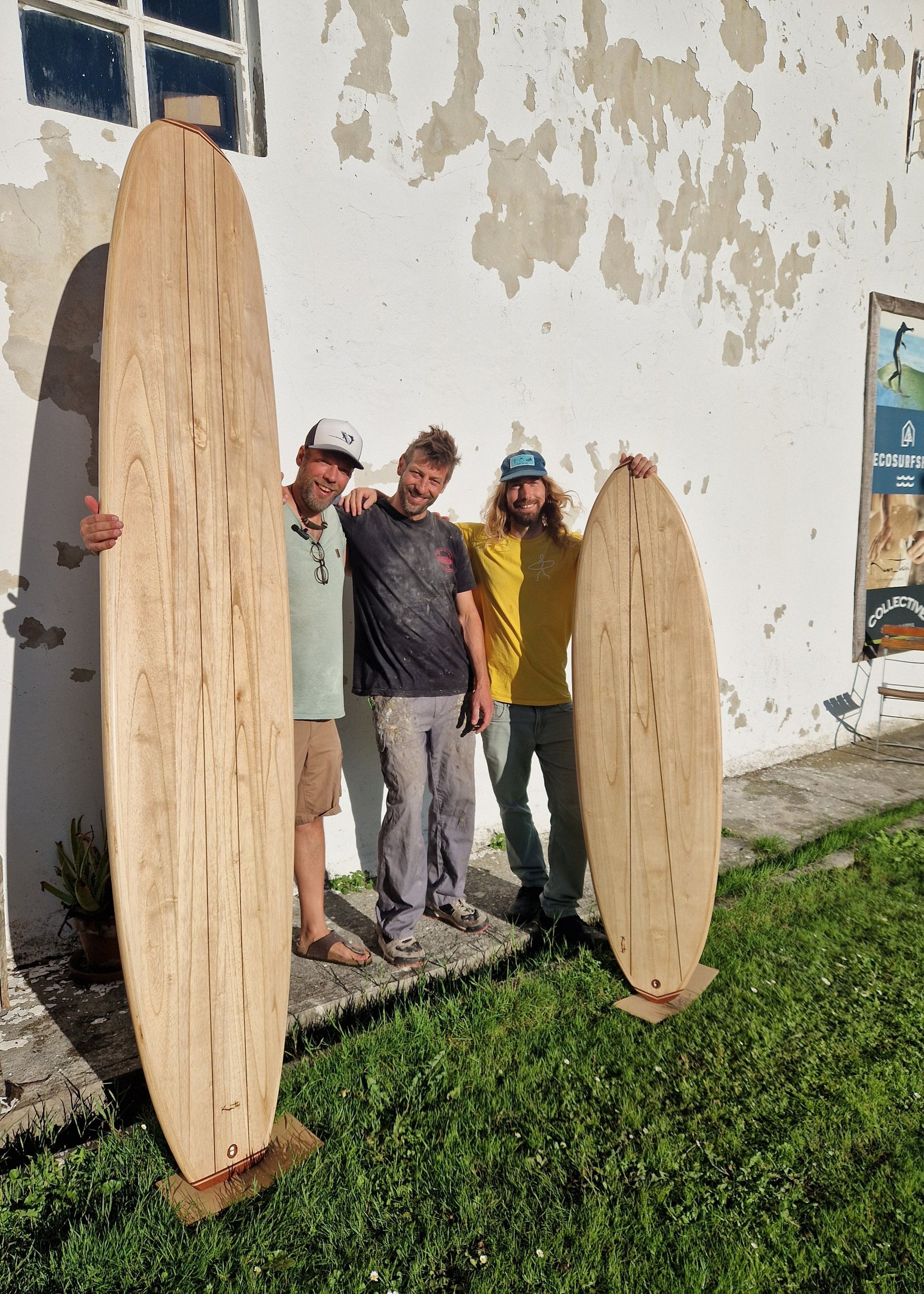 7-Day Wooden Surfboard Building Workshop with Stefan in Loredo, Cantabria, Spain by subcultours