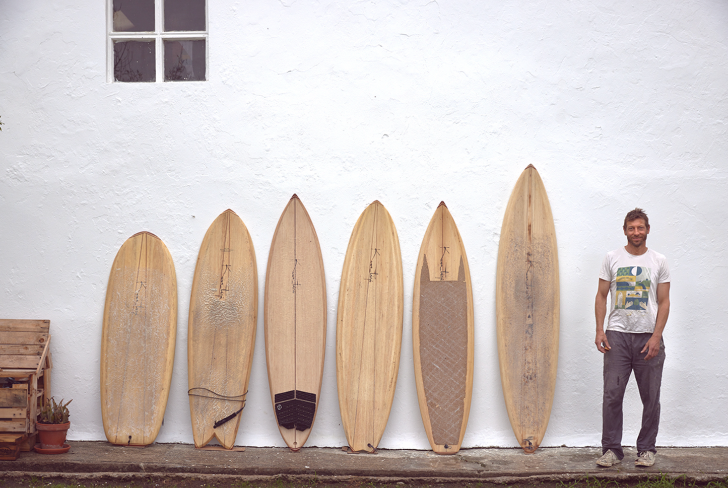 7-Day Wooden Surfboard Building Workshop with Stefan in Loredo, Cantabria, Spain by subcultours