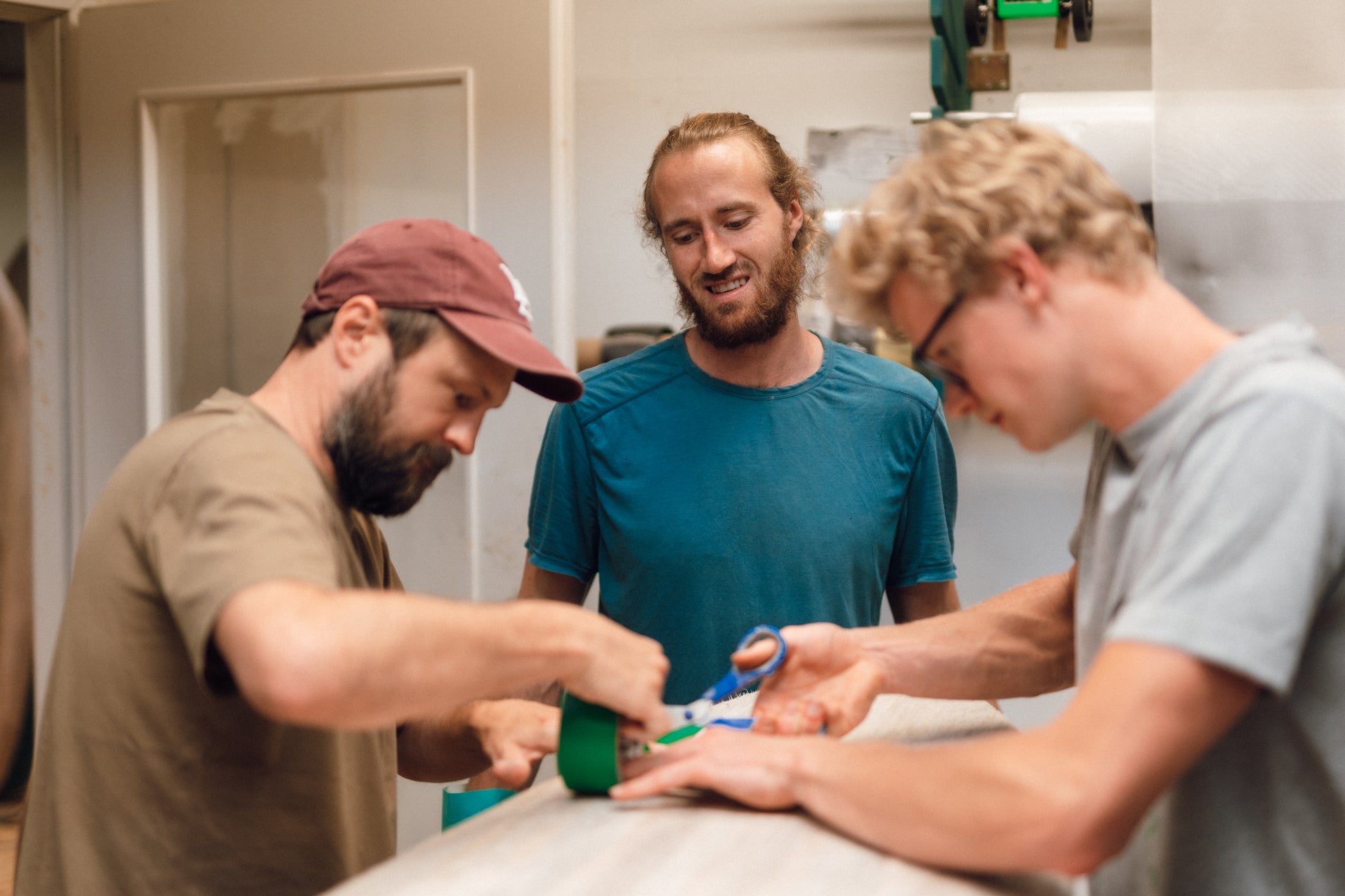 Agave Surfboard Shaping Workshop with Adrian and Team in Gijón, Asturias, Spain by subcultours