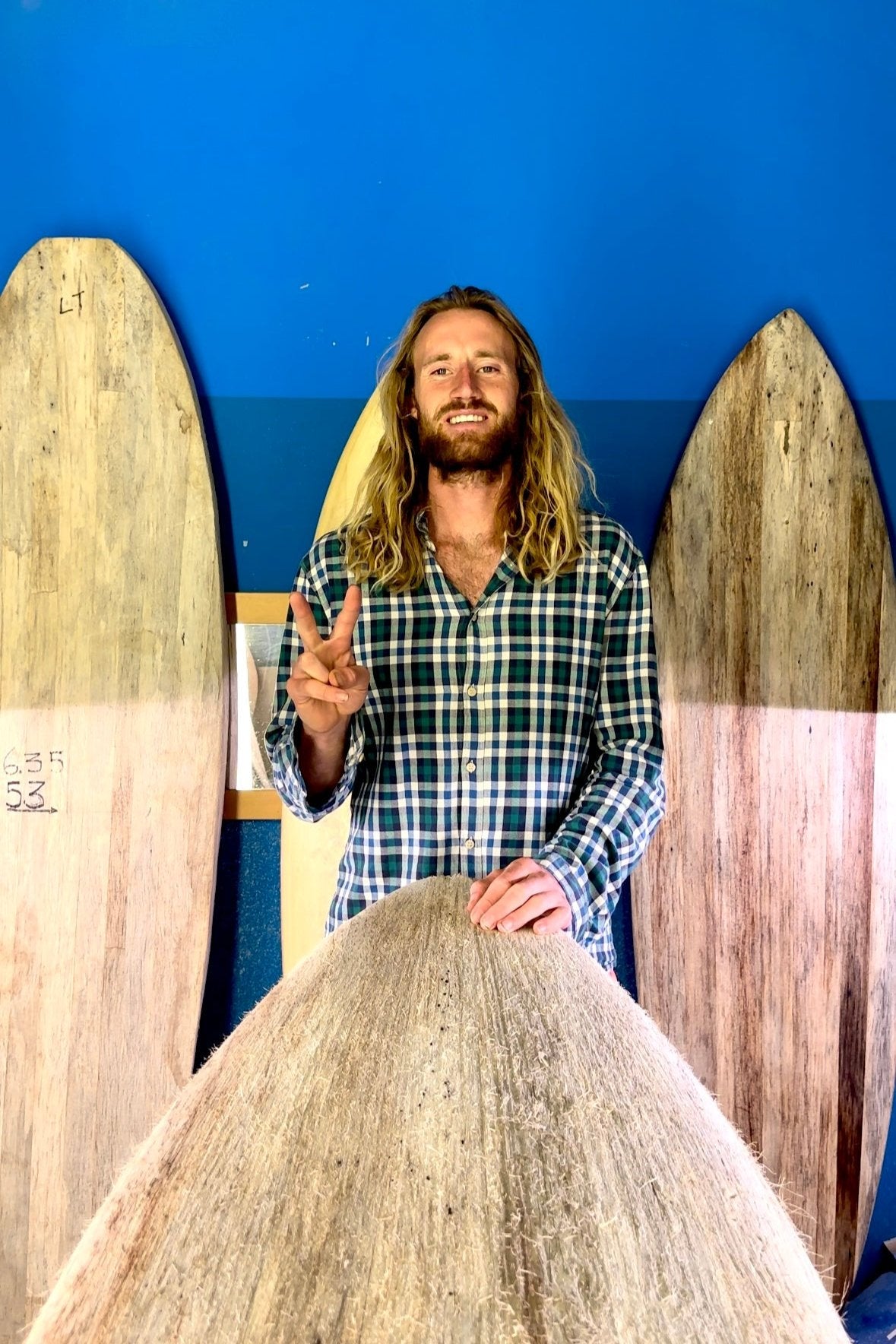 Agave Surfboard Shaping Workshop with Adrian and Team in Gijón, Asturias, Spain by subcultours