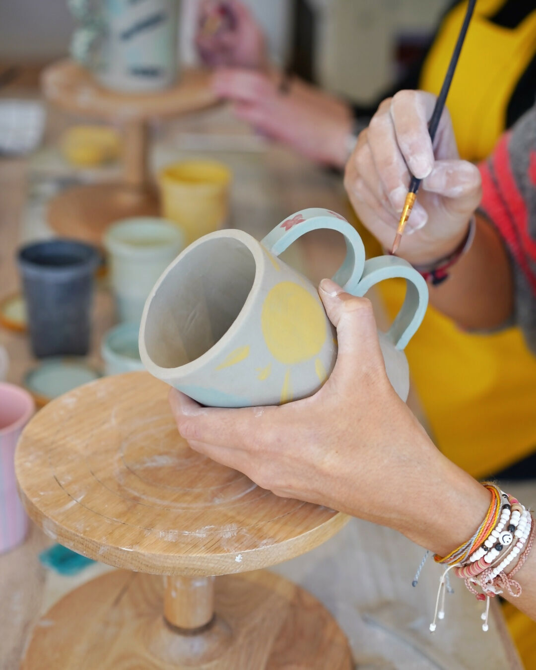 Art Nouveau-inspired Pottery Workshop and Spanish Aperitivo with Yvonne in Barcelona, Spain by subcultours