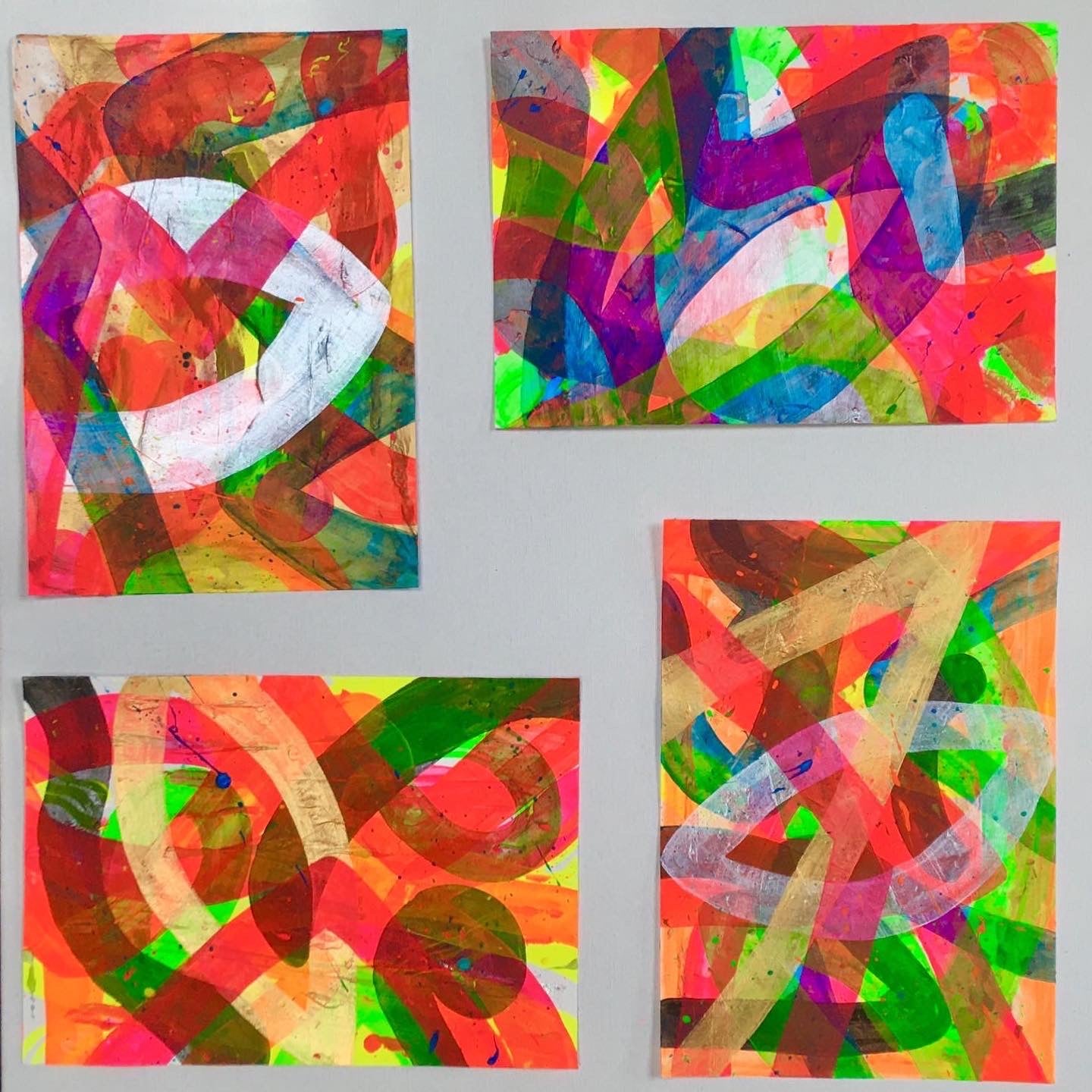 Private Psychedelic Painting Sunset Session with Kat  in Berlin, Germany