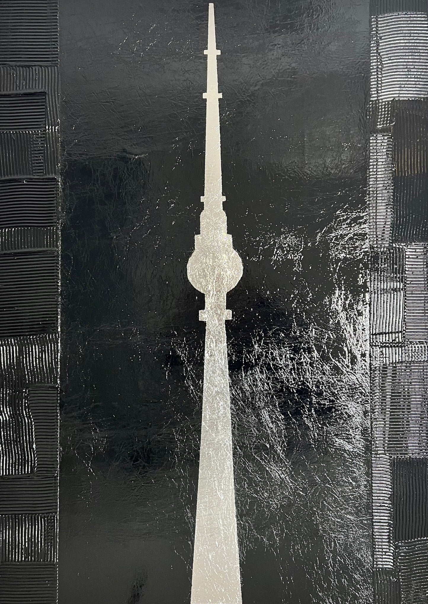 "Berliner Fernsehturm" Artwork by Nyra Turkmani