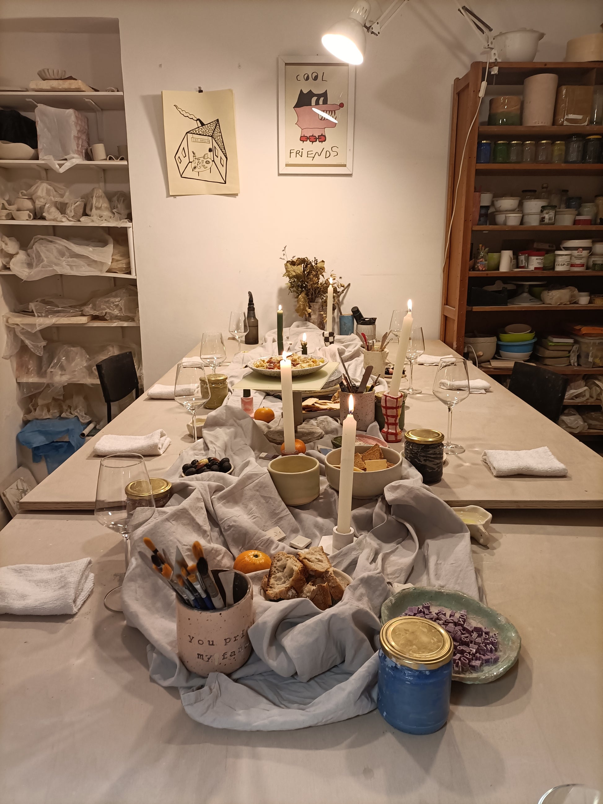 Brunch and Ceramics Workshop with Julia in Lisbon, Portugal