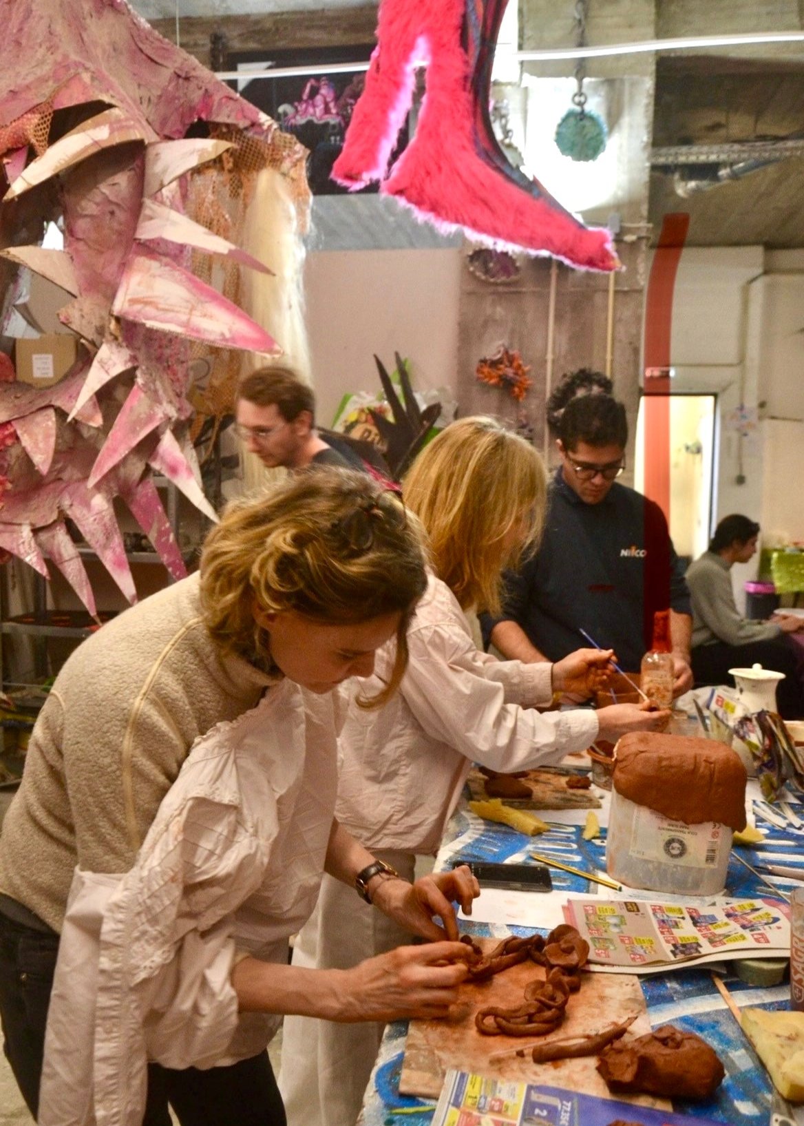 Ceramic Handbuilding Workshop with Lizzie in Lisbon, Portugal, Team Workshop, by subcultours