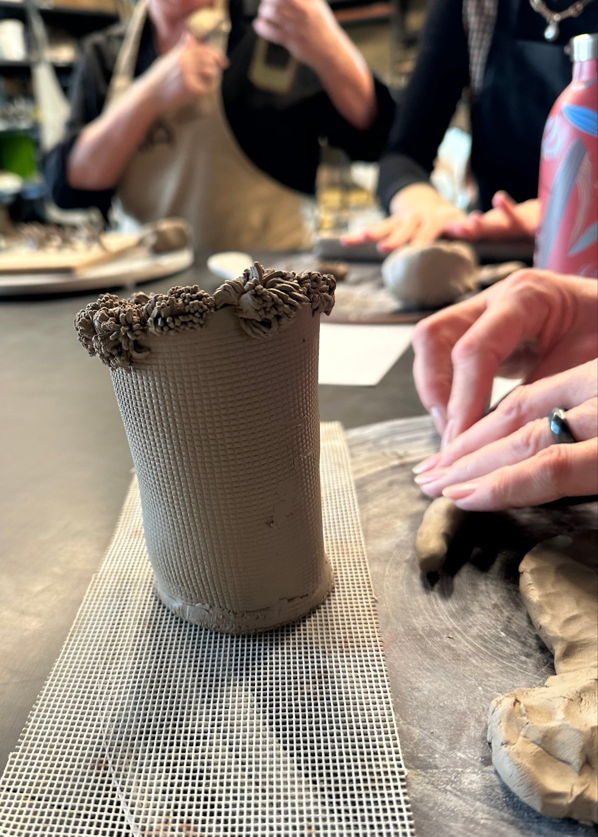 Ceramic Handbuilding Workshop with Marika and Ivika in Noarootsi Peninsula, Estonia, ceramic vase, by subcultours