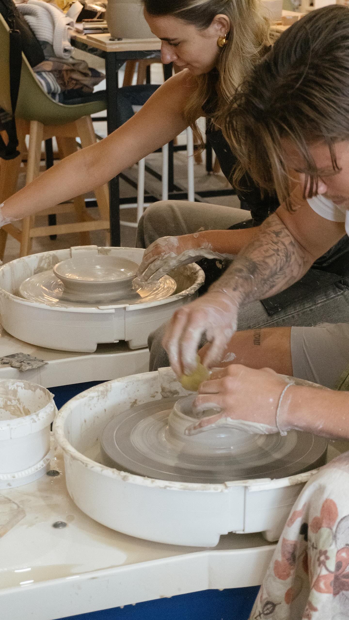 Ceramic Workshop "Pottery Wheel For Beginners" with Sara in Vila Nova de Gaia, Porto, Portugal by subcultours
